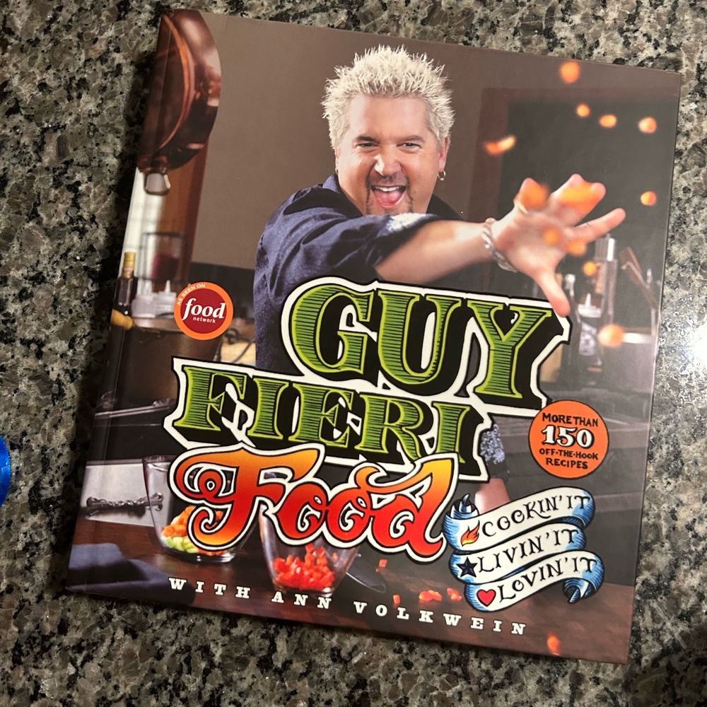 Guy Fieri cookbook